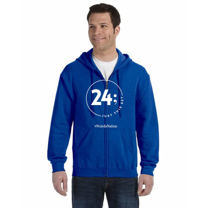 Just This Set Of 24 Unsiex Hooded Full-Zip Sweatshirt - PRESALE