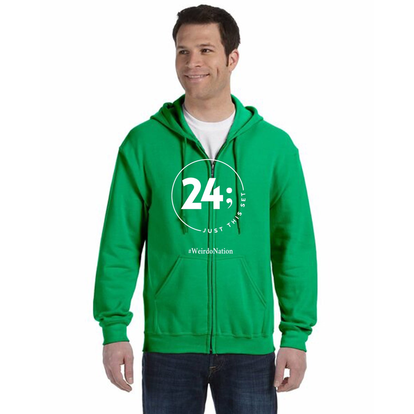 Just This Set Of 24 Unsiex Hooded Full-Zip Sweatshirt - PRESALE