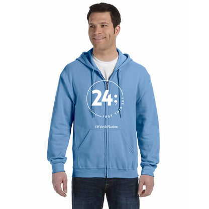 Just This Set Of 24 Unsiex Hooded Full-Zip Sweatshirt - PRESALE