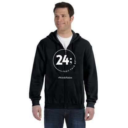 Just This Set Of 24 Unsiex Hooded Full-Zip Sweatshirt - PRESALE