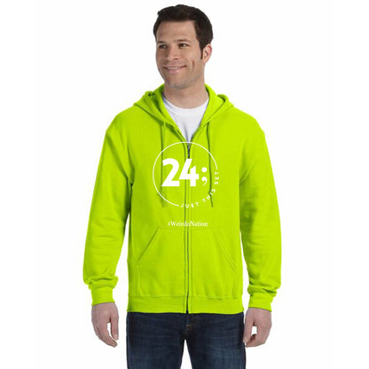 Just This Set Of 24 Unsiex Hooded Full-Zip Sweatshirt - PRESALE