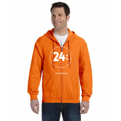 Just This Set Of 24 Unsiex Hooded Full-Zip Sweatshirt - PRESALE