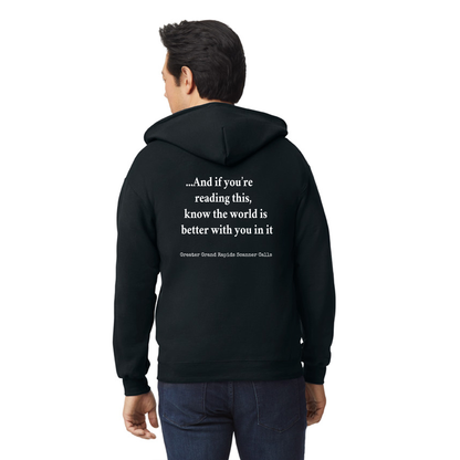 Just This Set Of 24 Unsiex Hooded Full-Zip Sweatshirt - PRESALE