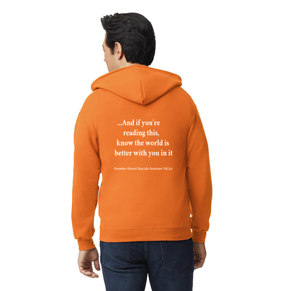 Just This Set Of 24 Unsiex Hooded Full-Zip Sweatshirt - PRESALE